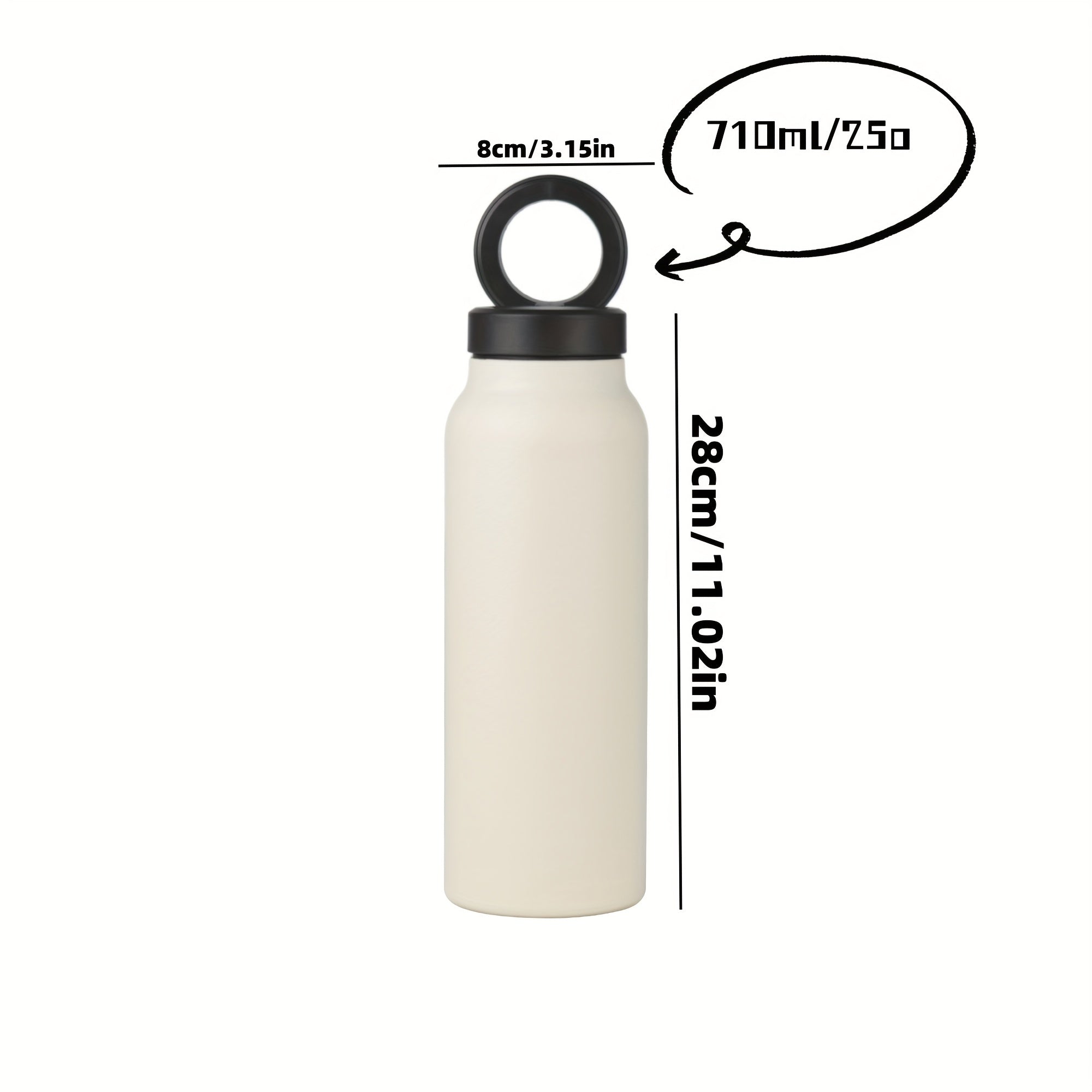 MagneticHydrate™ – Die Magnetische Edelstahl-Sport-Wasserflasche für 24 Stunden Kalt & 12 Stunden Heiß