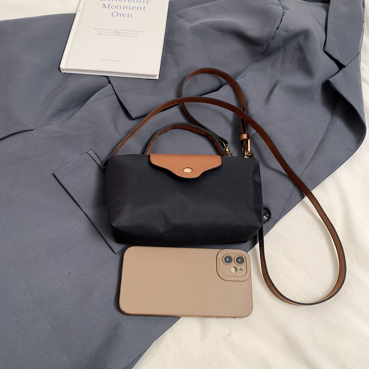Vintage Casual Mini Crossbody Tasche – Leicht, Stilvoll & Perfekt für den Frühling! 👜