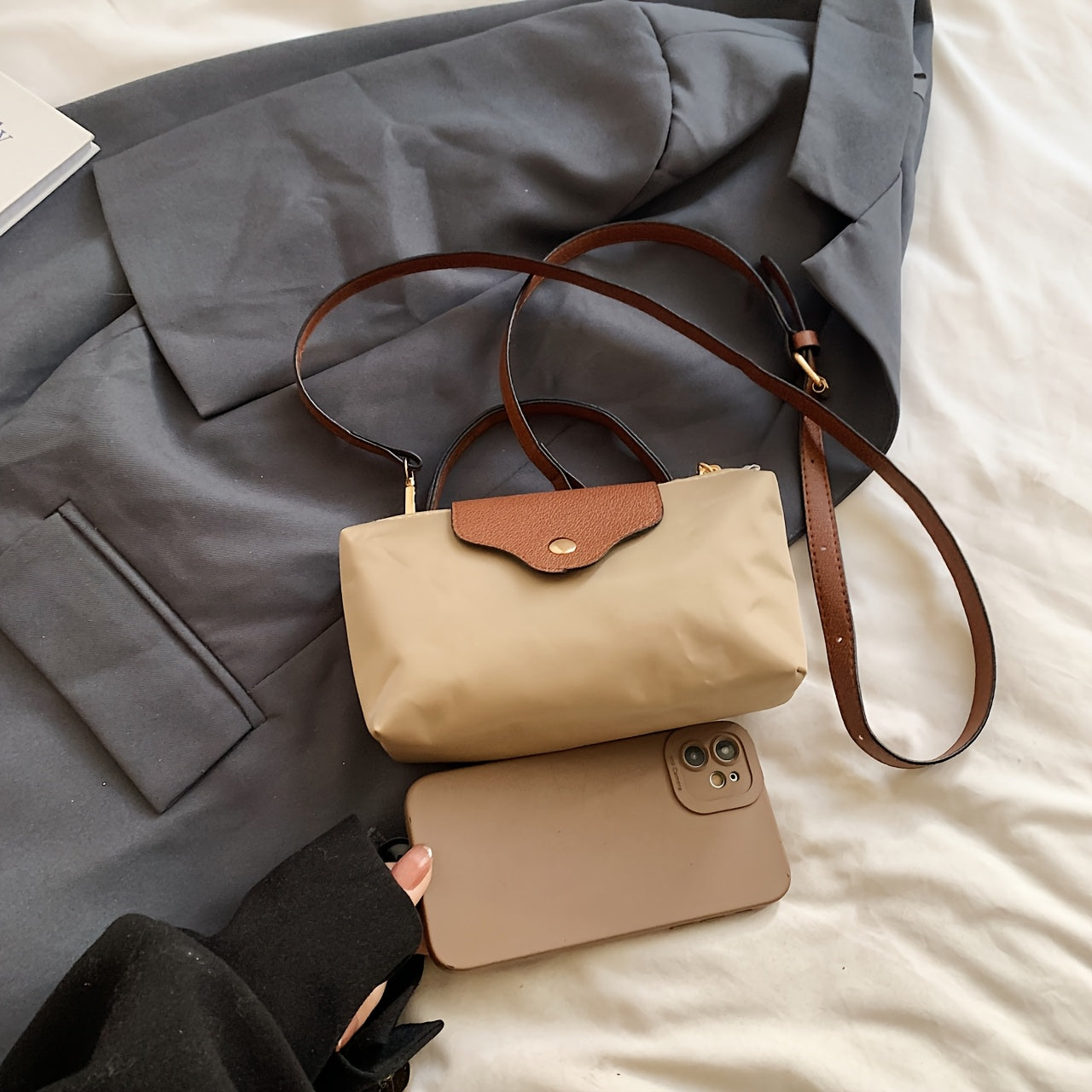 Vintage Casual Mini Crossbody Tasche – Leicht, Stilvoll & Perfekt für den Frühling! 👜