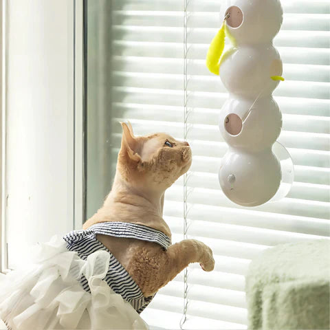 JagdWurm™ – Das interaktive Wandspielzeug für aktive & glückliche Katzen