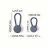 6er-Pack Universelle Taillenband-Verlängerungen – Verstellbar & Nahtlos für Jeans und Freizeitlooks