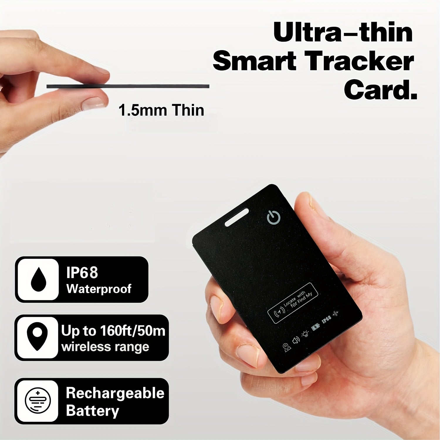 Ultra Wallet – Der smarte Karten-Tracker mit kabelloser Aufladung