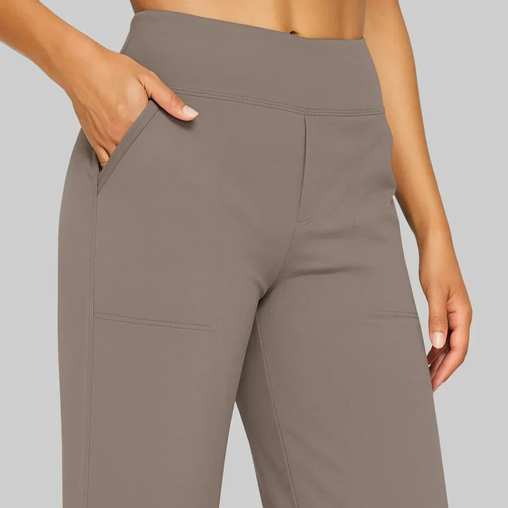 Weitbeinige Stretchhose – Bequem, Stylisch & Formstabil
