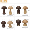 Stilvolle Holztischlampe im modernen Naturdesign