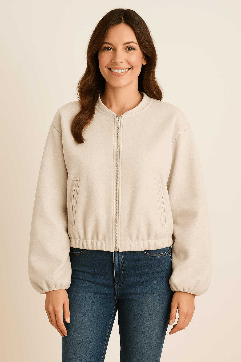 Kurzjacke Damen – Modern, Weich & Stylisch