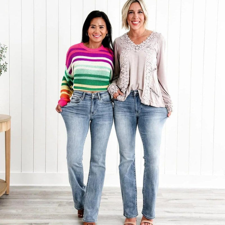 Maren Bauch-Kontroll-Jeans